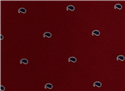 Corbata Seda Paisley Roja