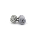 Gemelos Barril Gris Claro