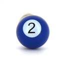 Gemelos Bolas Billar Azul 2