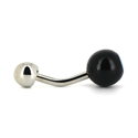 Gemelos Bolas Billar Negro 8