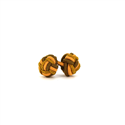 Gemelos Doble Bola Amarillo, Bronce y Ocre