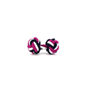 Gemelos Doble Bola Fucsia, Negro y Blanco