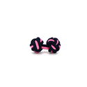 Gemelos Doble Bola Negro y Rosa
