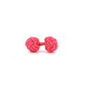 Gemelos Doble Bola Rosa Coral