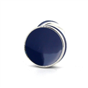 Gemelos Esmaltados Doble Bola Azul Marino