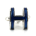 Gemelos Esmaltados H Azules