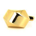 Gemelos Hexagonal Dorado