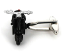 Gemelos Moto Scooter Vespa Negra