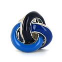 Gemelos Triple Nudo Azul