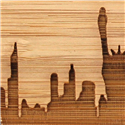 Pajarita Bambú Skyline Nueva York