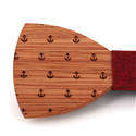 Pajarita Madera Anclas