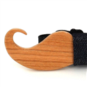 Pajarita Madera Bigote