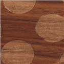 Pajarita Madera Círculos
