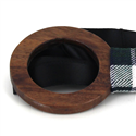 Pajarita Madera Gafas