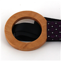 Pajarita Madera Gafas