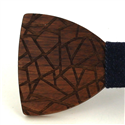 Pajarita Madera Lineas