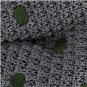 Pajarita Punto Gris Lunares Verde Oscuro