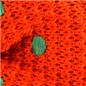 Pajarita Punto Naranja Lunares Verdes