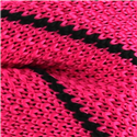 Pajarita Punto Rosa Rayas Negras