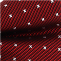 Pajarita Roja Estrellas Blancas