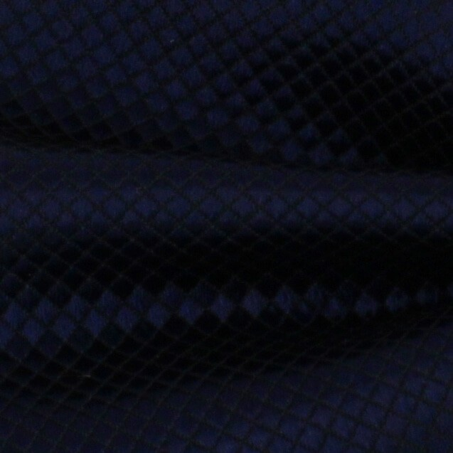 Pajarita Lisa Cuadritos Azul Oscuro
