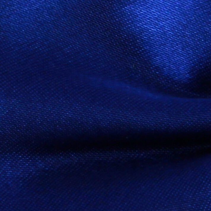 Pajarita Lisa Satén Azul