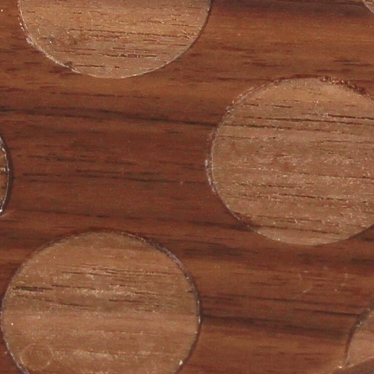 Pajarita Madera Círculos