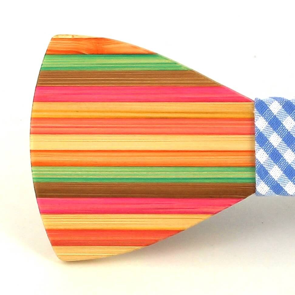 Pajarita Madera Pintada