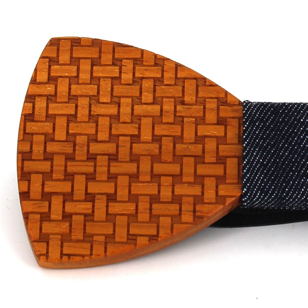 Pajarita Madera Rejilla