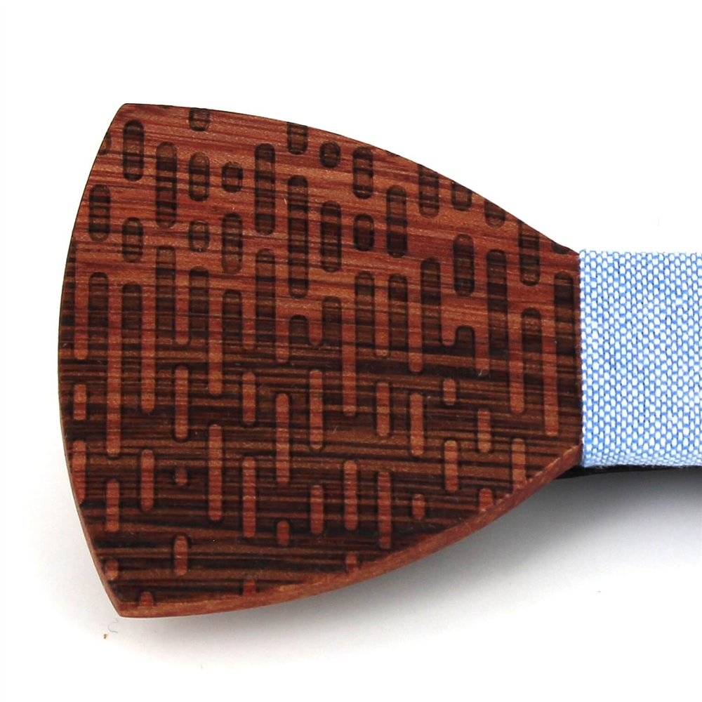 Pajarita Madera Trazos