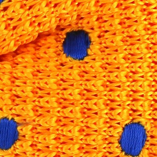 Pajarita Punto Amarilla Lunares Azules