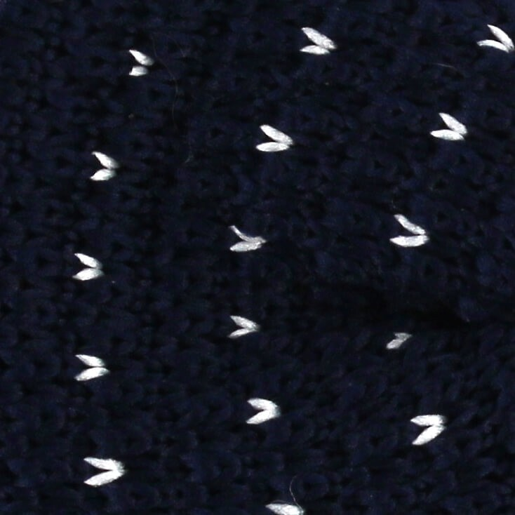 Pajarita Punto Azul Motas Blancas