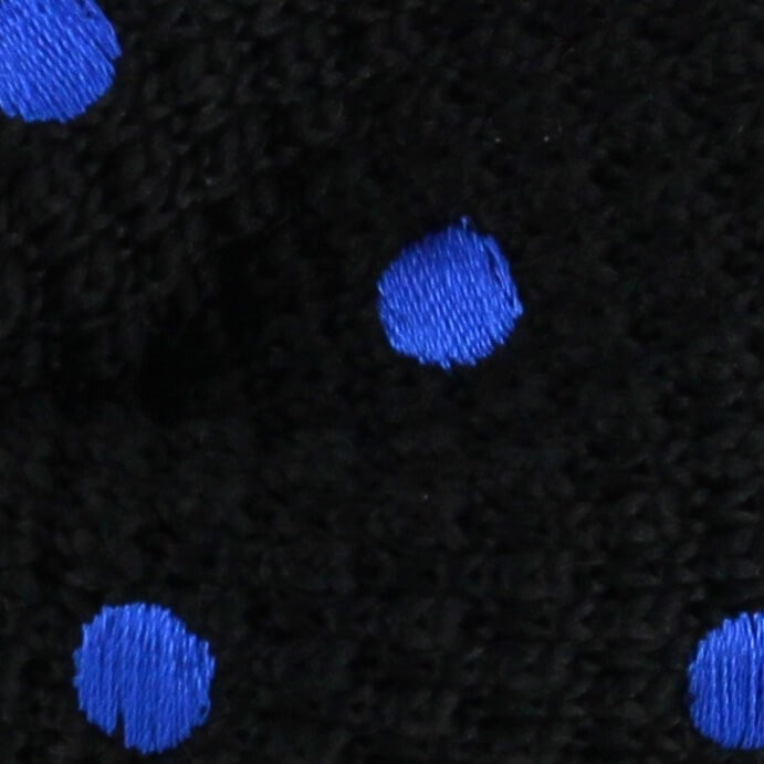 Pajarita Punto Negra Lunares Azules