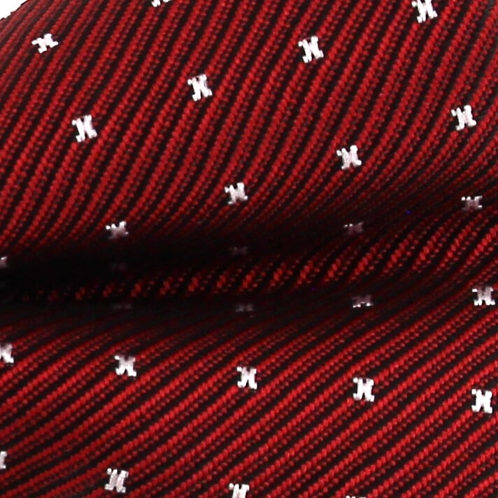 Pajarita Roja Estrellas Blancas