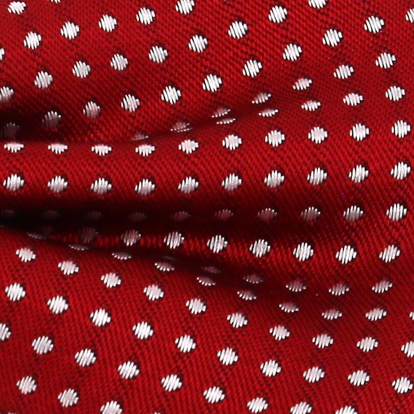 Pajarita Roja Puntos Blancos