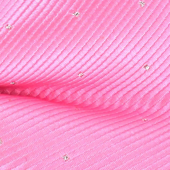 Pajarita Rosa Puntos Brillantes