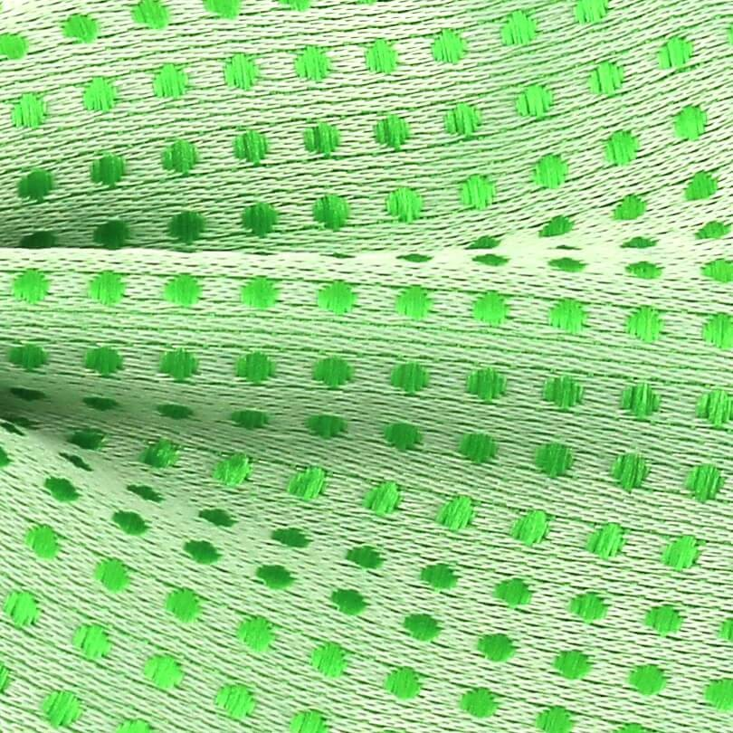 Pajarita Verde Puntos Verdes