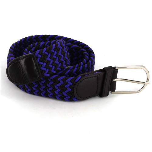 Lila und brauner elastischer Gürtel