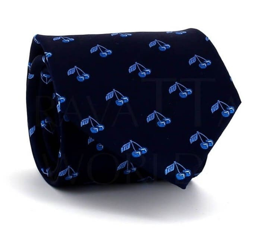 Krawatte Kirschenblau