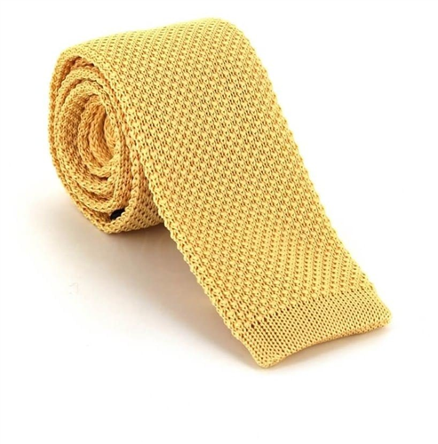 Krawatte in glattem Beige