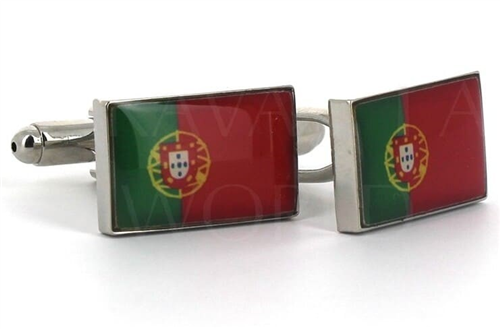 Portugal Flag Manschettenknöpfe