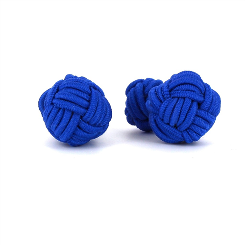 Große blaue Kugel Manschettenknöpfe