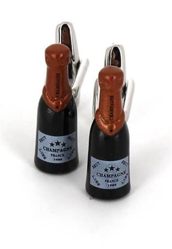 Champagnerflaschen Manschettenknöpfe