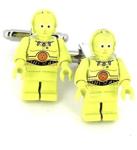 C-3PO Lego Manschettenknöpfe