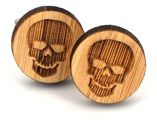 Totenkopf Manschettenknöpfe