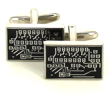 Elektronikschaltkreis Manschettenknöpfe