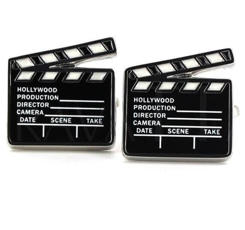 Filmklappen Manschettenknöpfe