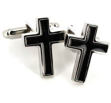 Kreuz Manschettenknöpfe
