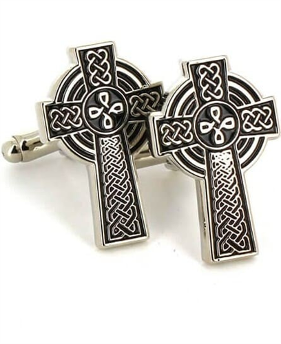 Keltische Kreuz Manschettenknöpfe