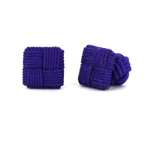 Violett Quadratische Manschettenknöpfe